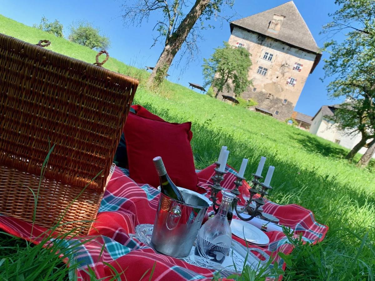 Schloss Moosburg Gaestehaus Eksteriør bilde